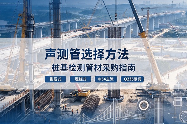 瓮安声测管选型标准