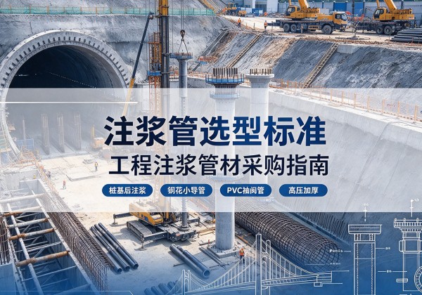 瓮安注浆管选型标准